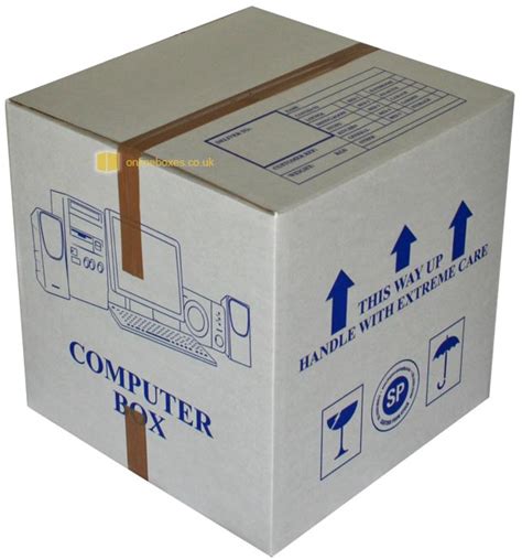 shipping boxes for desktop computers.